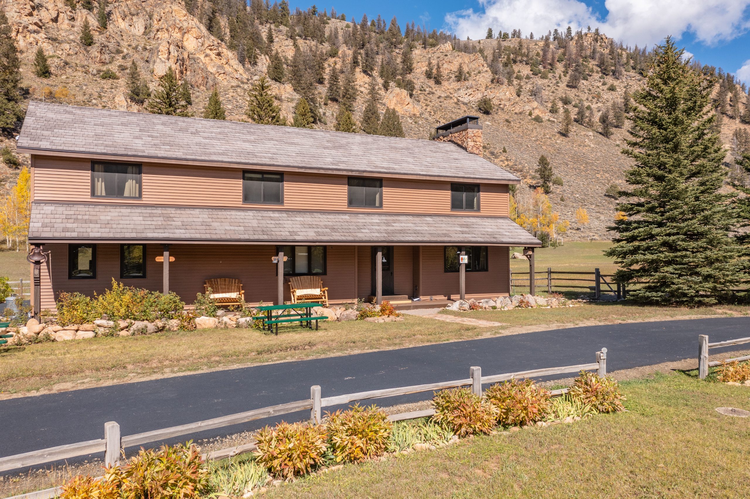 Cabin 100 Exterior Front Porch