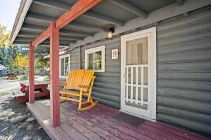 Cabin 12 Interior Living Area