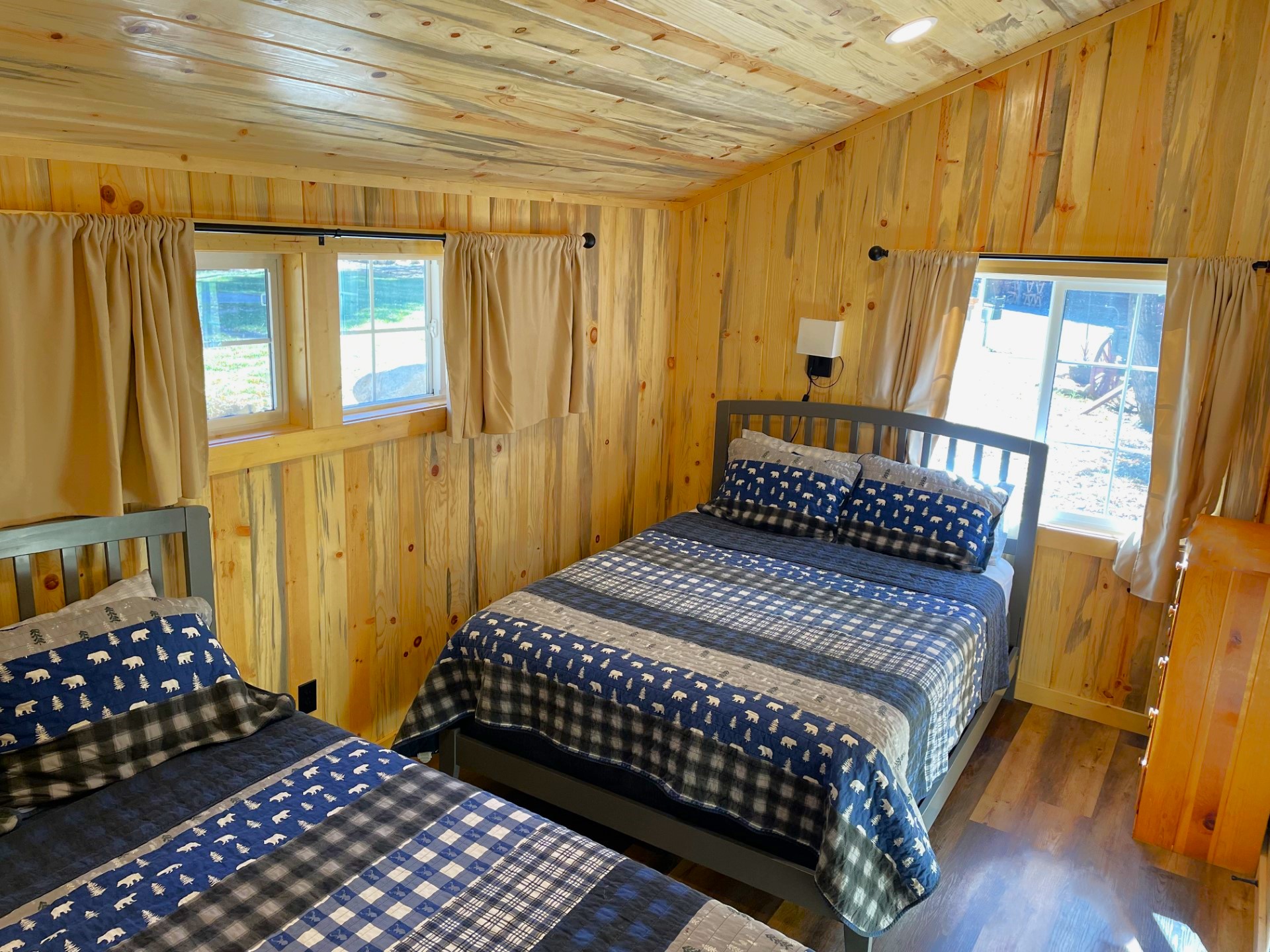 Cabin 14 Bedroom Sleeping Area