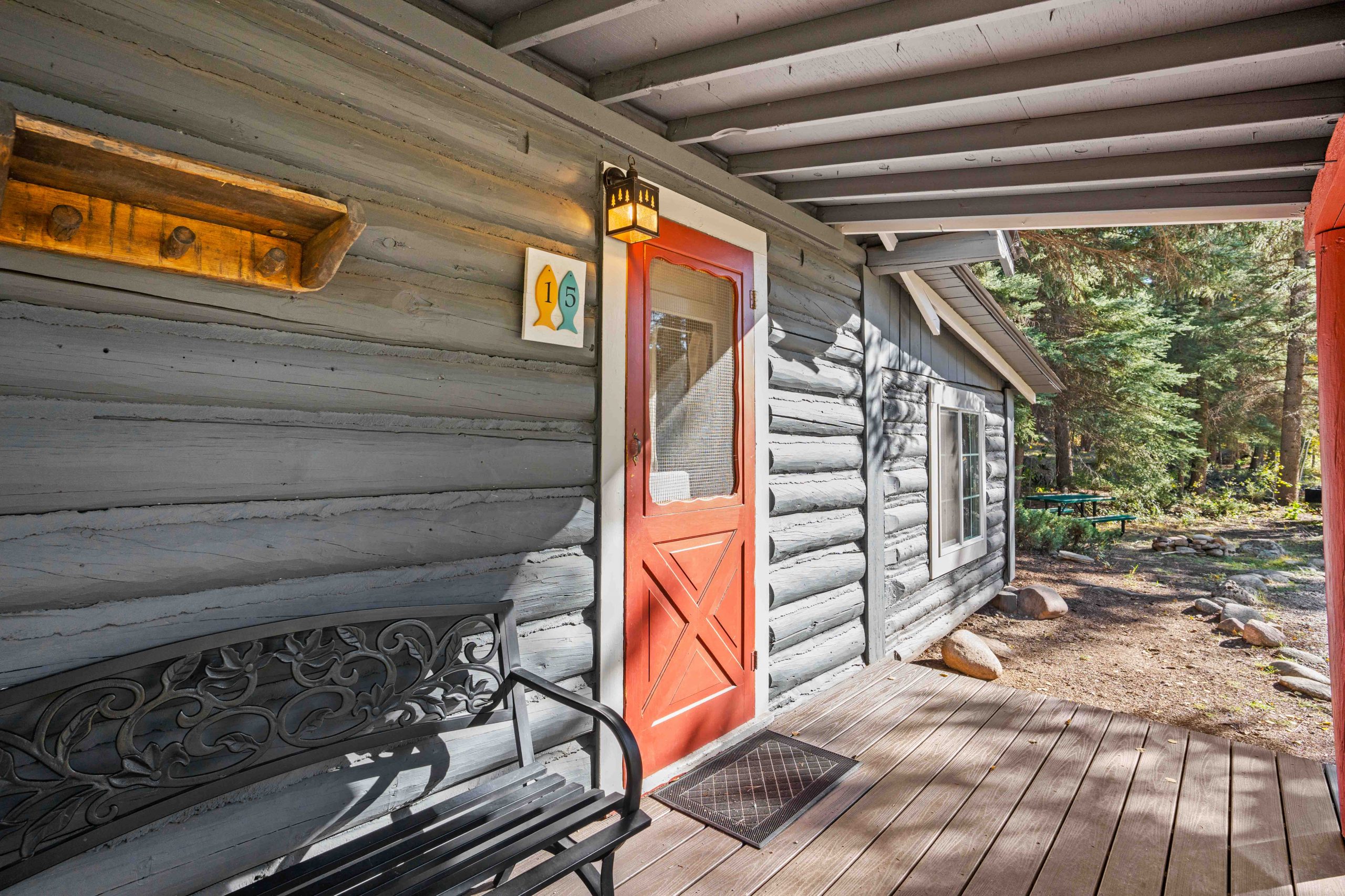 Cabin 15 Interior Living Kitchen