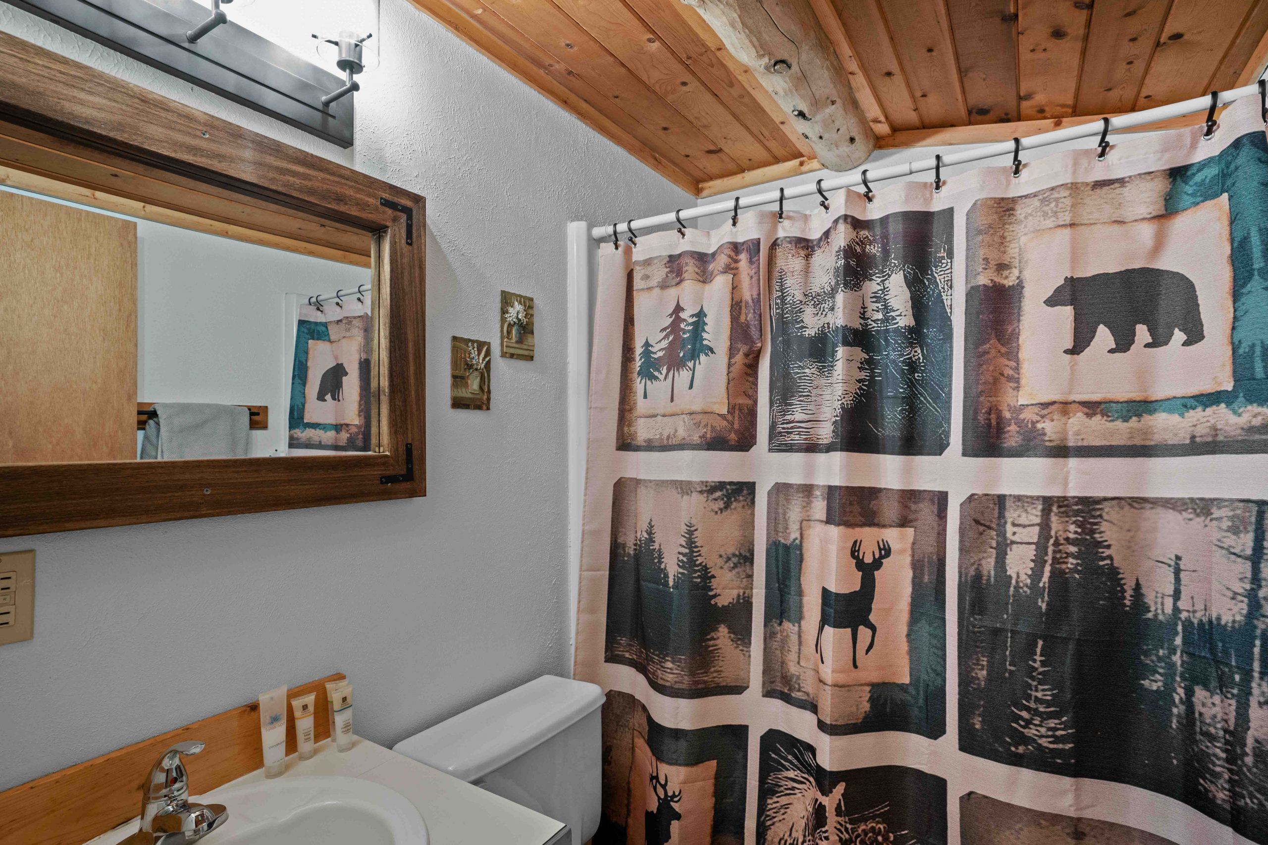 Cabin 17 Bedroom Sleeping Area