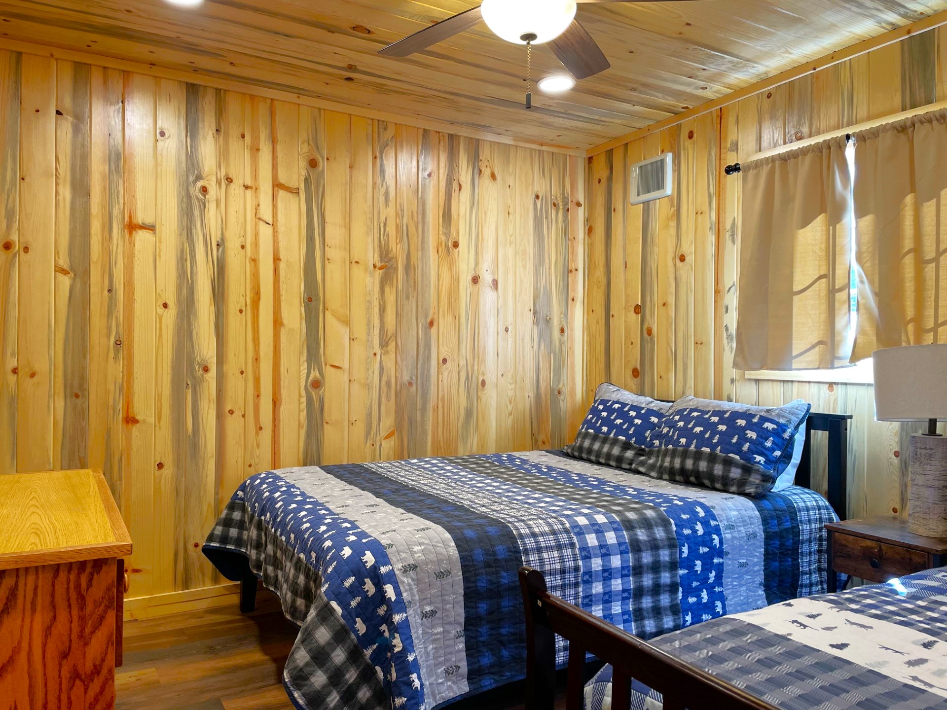 Cabin 19 Bedroom Sleeping Area