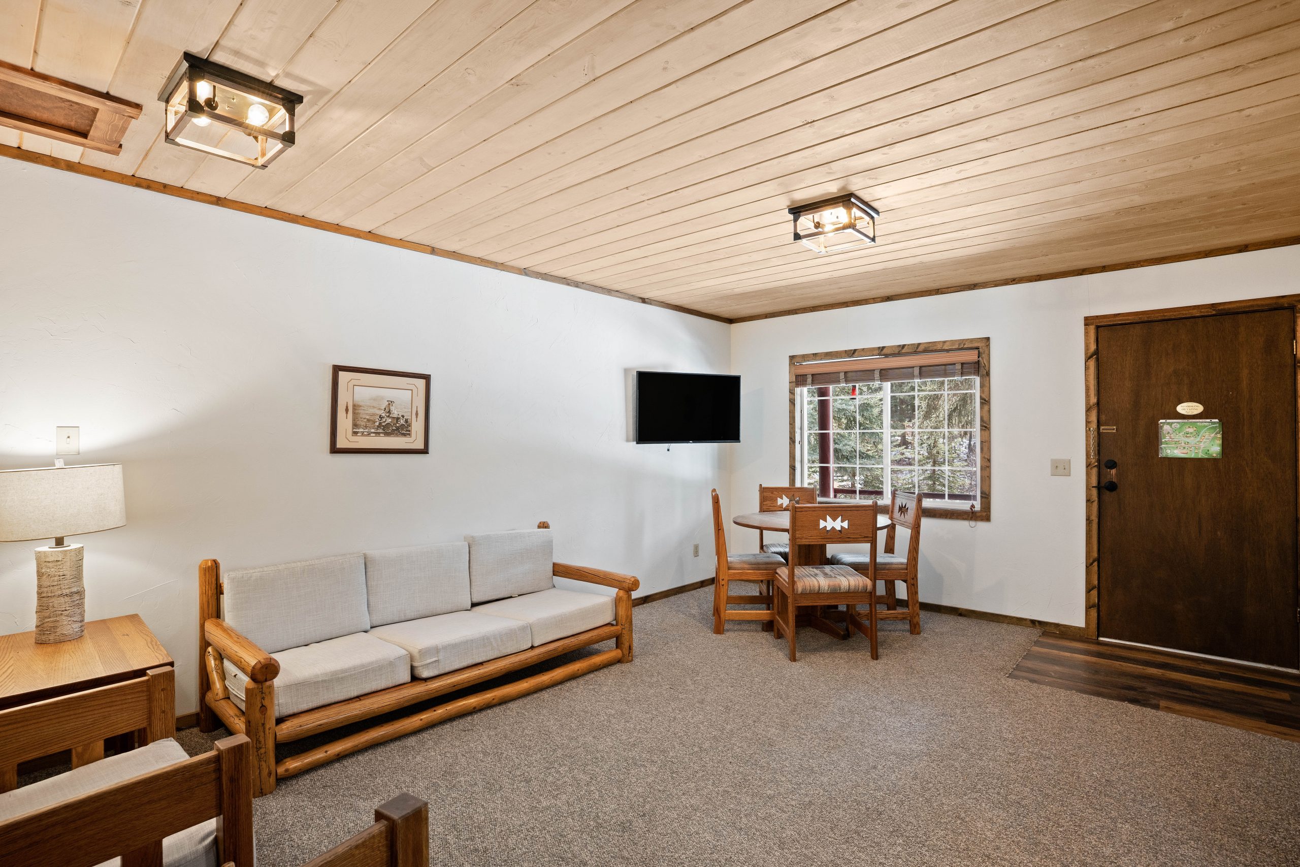 Cabin 29 Interior Living Kitchen