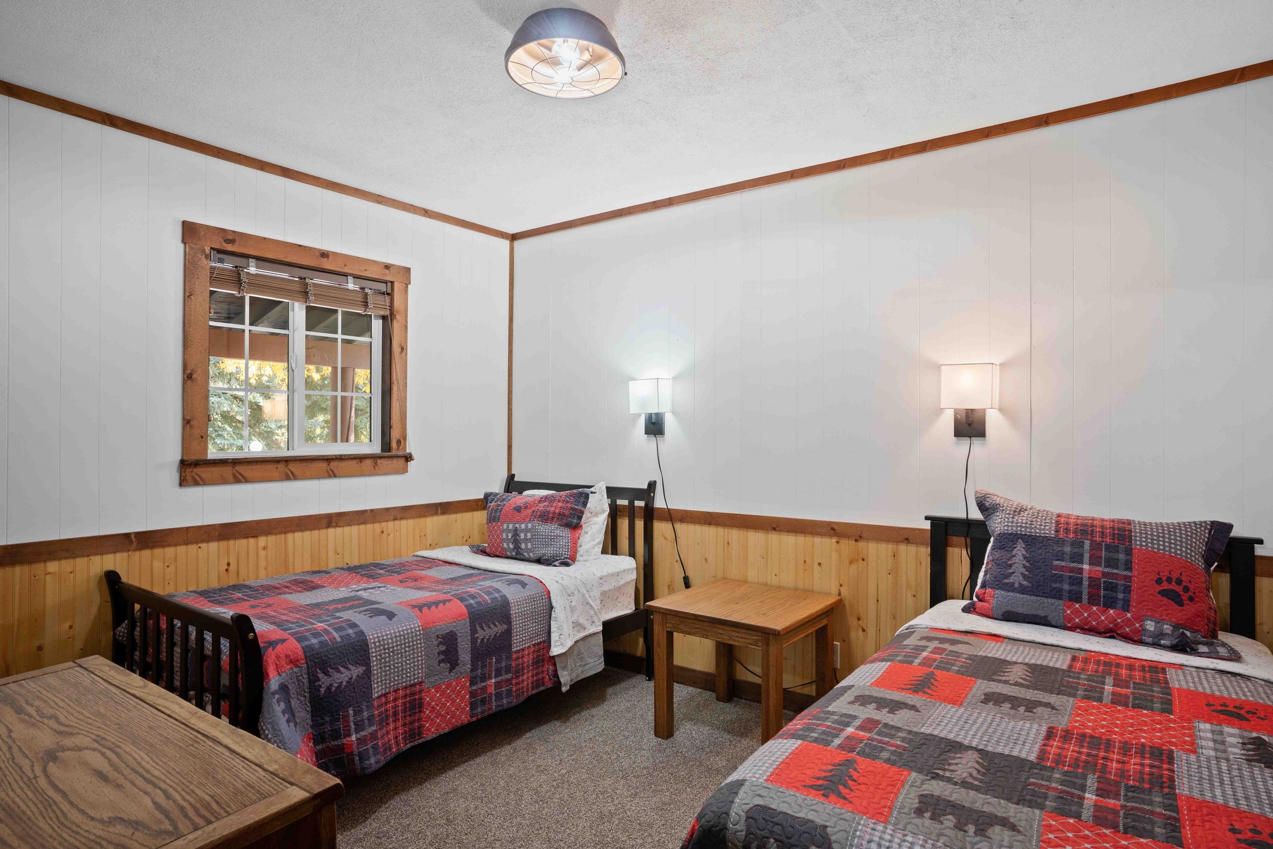 Cabin 30 Bathroom Window Sink