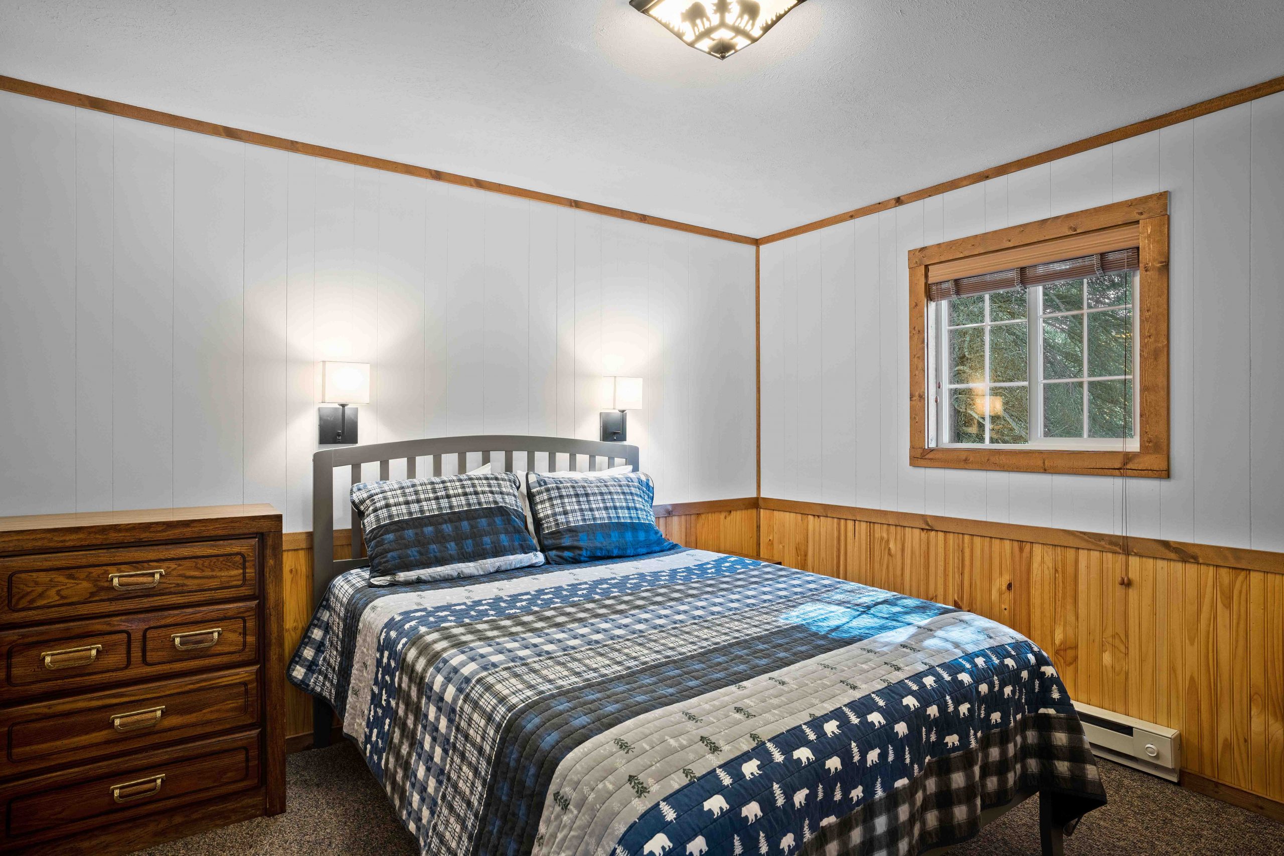 Cabin 33 Bedroom Sleeping Area