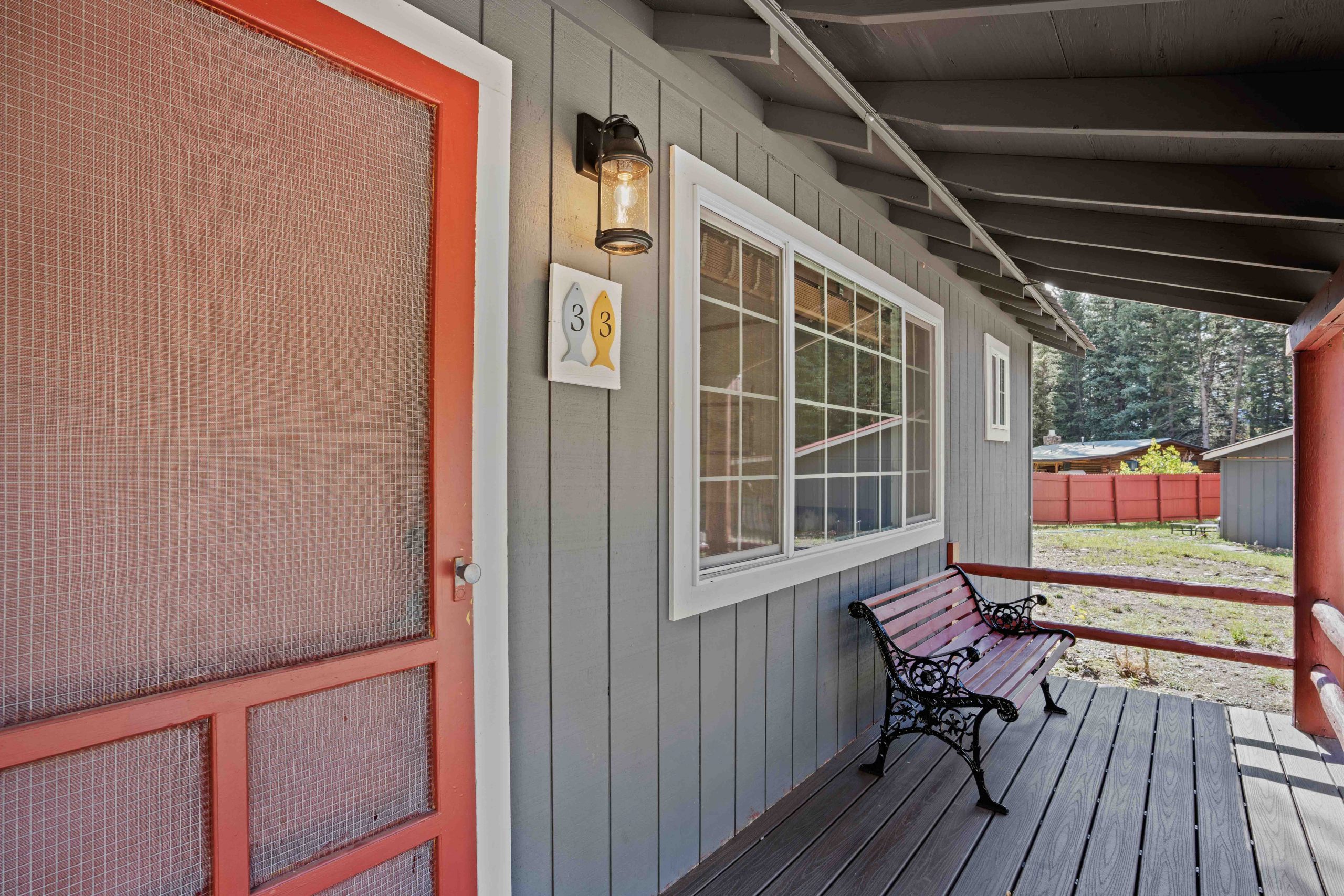 Cabin 33 Interior Living Kitchen