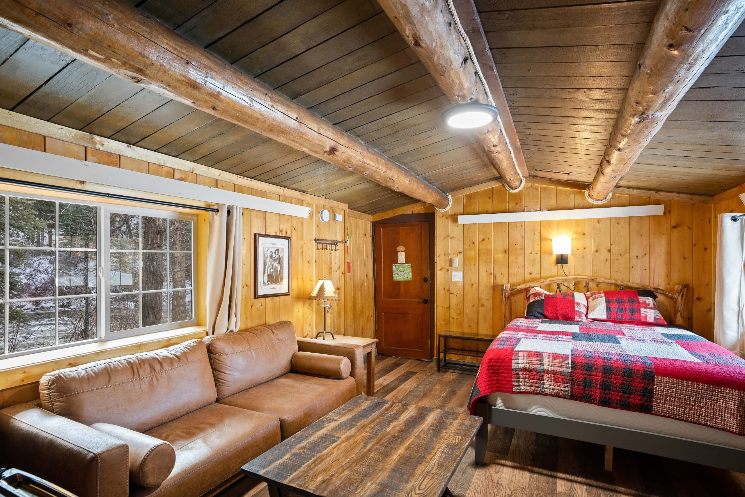 Inside a Cabin in Almont, CO