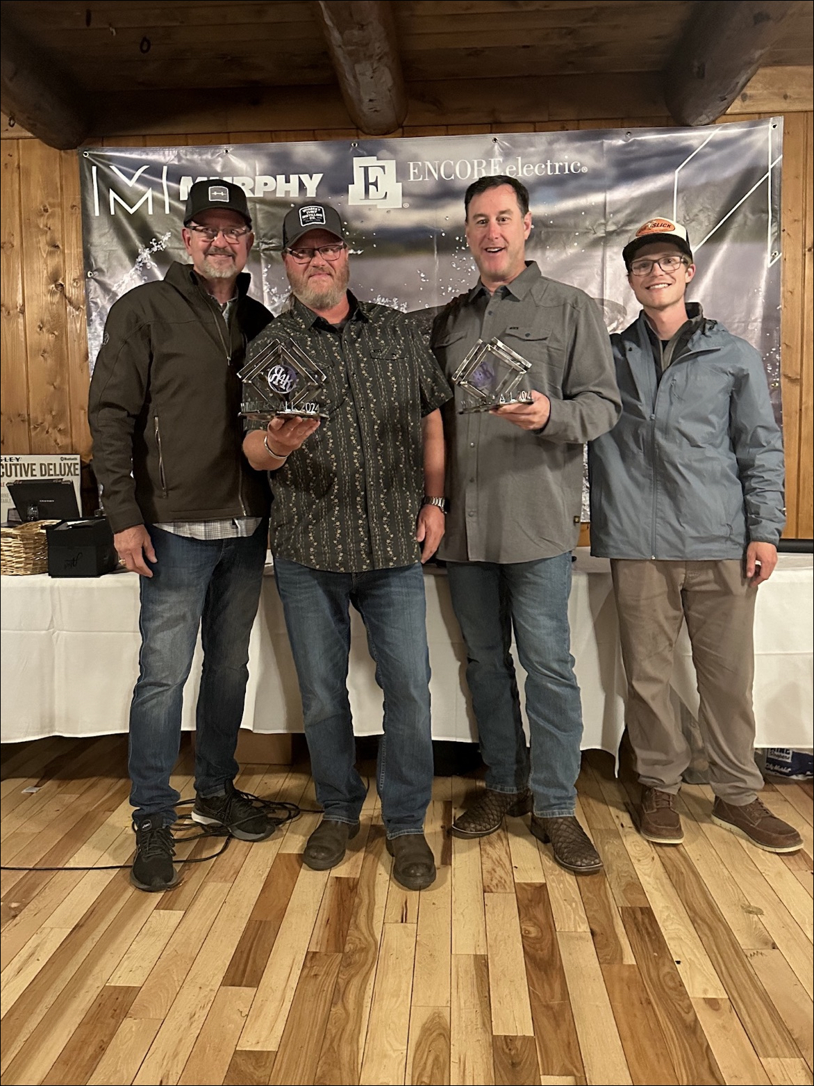 Winners Ed Kammerer and Steve Burrow